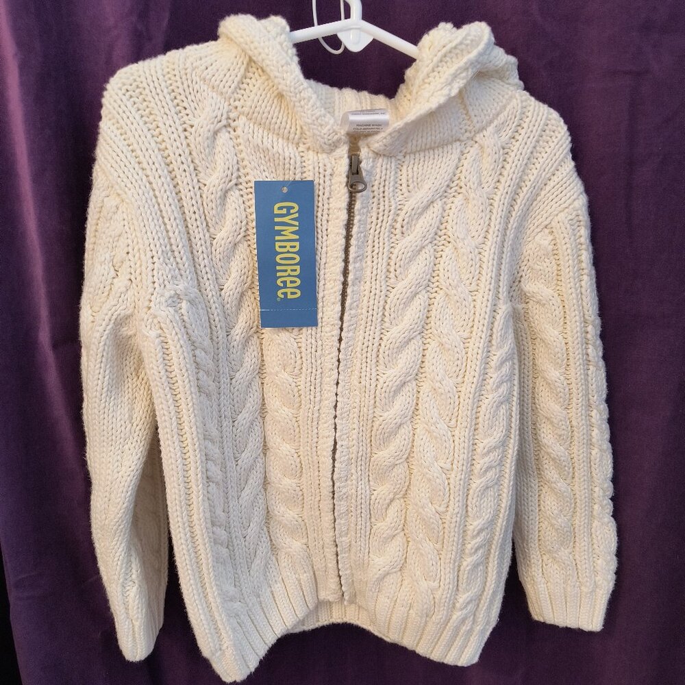 Zip up Gymboree sweater size 2T